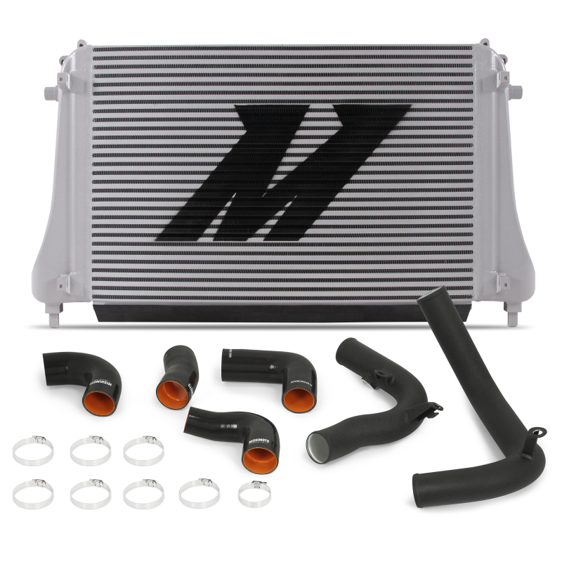 Mishimoto 2015+ VW MK7 Golf TSI / GTI / R Performance Intercooler Kit w/ Pipes (Black) - T1 Motorsports