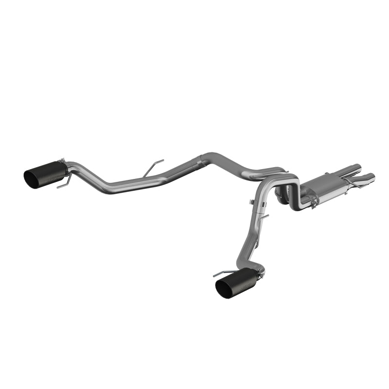 MBRP 17-20 Ford F-150 Raptor 3.5L Ecoboost Dual Rear Exit T409 3in Resonater Back Exhaust System - T1 Motorsports