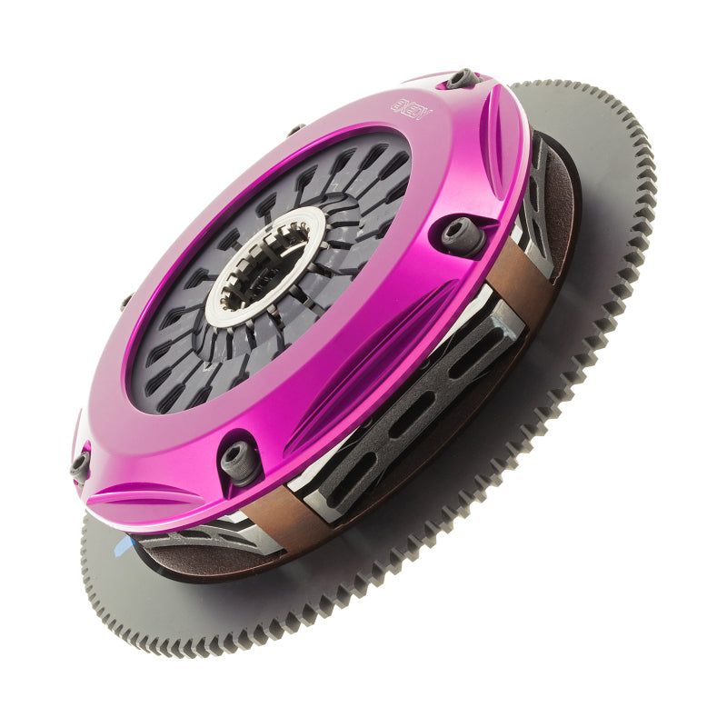 Exedy 2005-2005 Saab 9-2X Aero H4 Hyper Twin Cerametallic Clutch Sprung Center Disc Pull Type Cover - T1 Motorsports