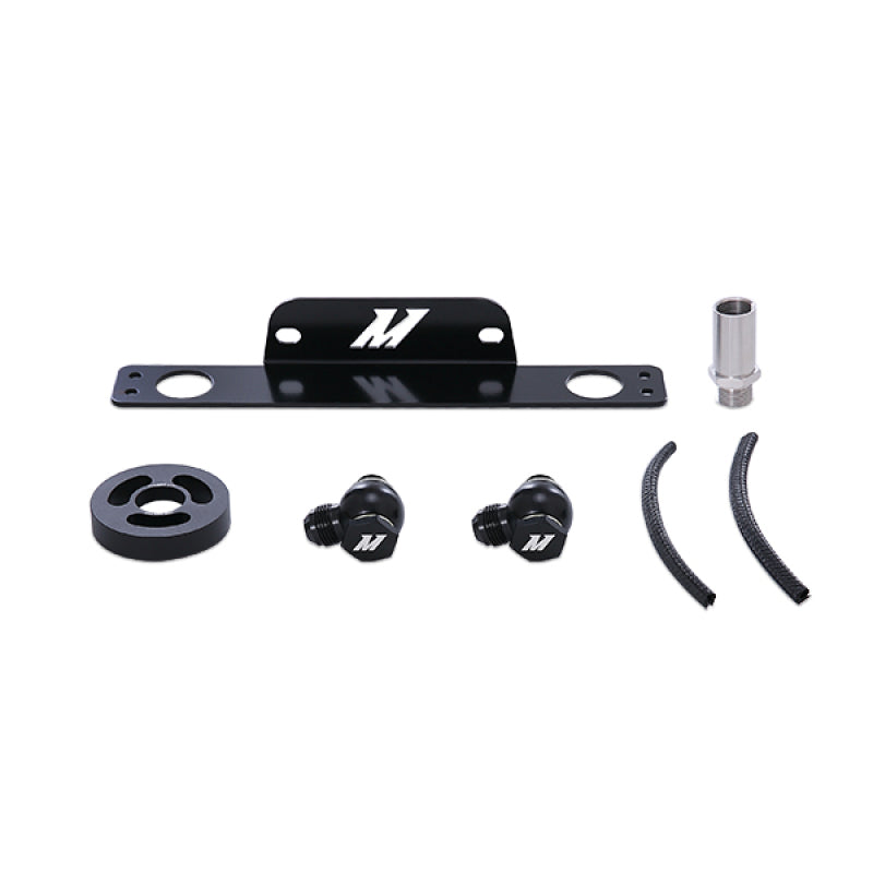 Mishimoto 10-15 Chevrolet Camaro SS Thermostatic Oil Cooler Kit - Silver - T1 Motorsports