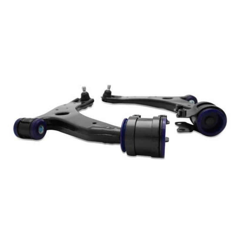 SuperPro 2004 Mazda 3 i Front Lower Control Arm Set w/ Bushings