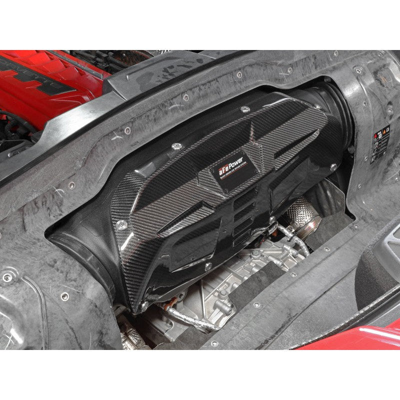 aFe Black Series Carbon Fiber Pro 5R Air Intake System - 20-23 Chevrolet Corvette C8