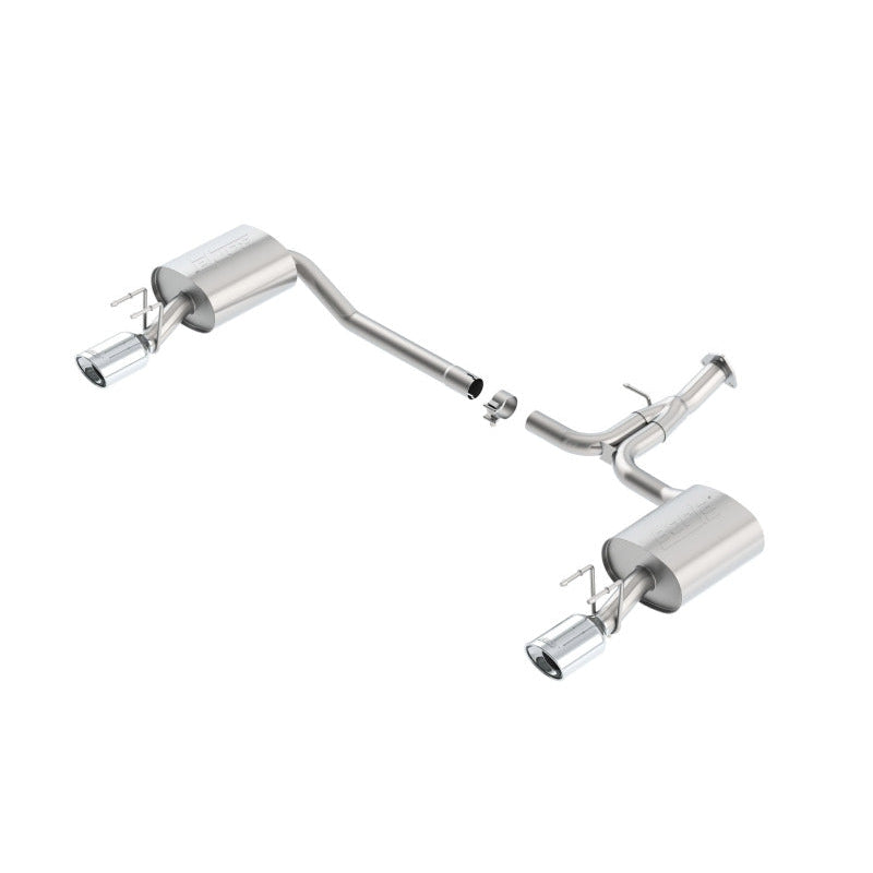 Borla 13-15 Honda Accord Coupe 3.5L FWD SS Rear Section Single Split Rear Exit Touring Exhaust - T1 Motorsports
