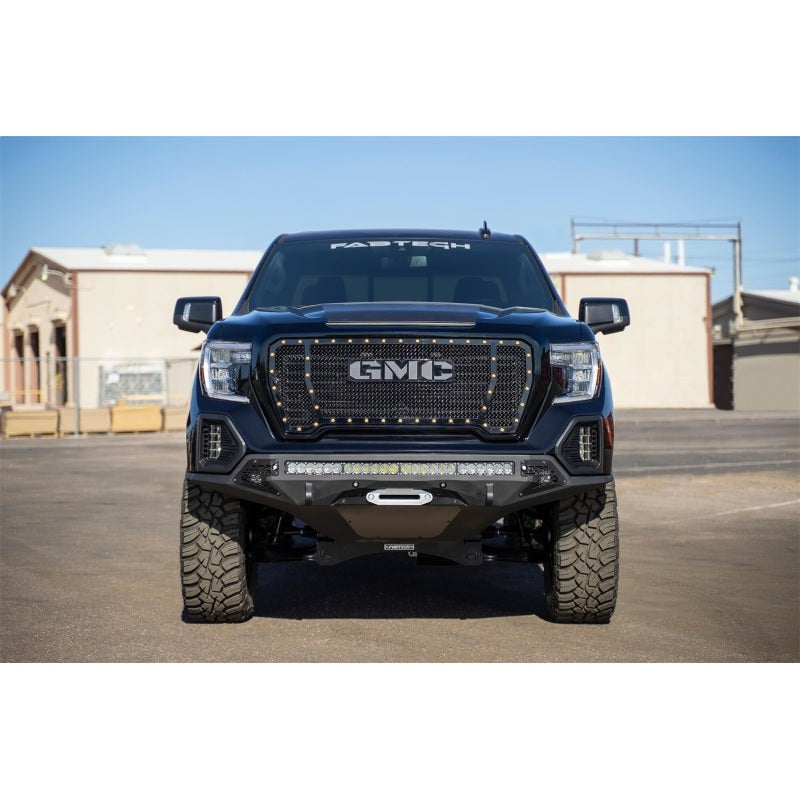 Addictive Desert Designs 2019 GMC Sierra 1500 SF Front Bumper w/ Winch Mount&Sensor Cutout