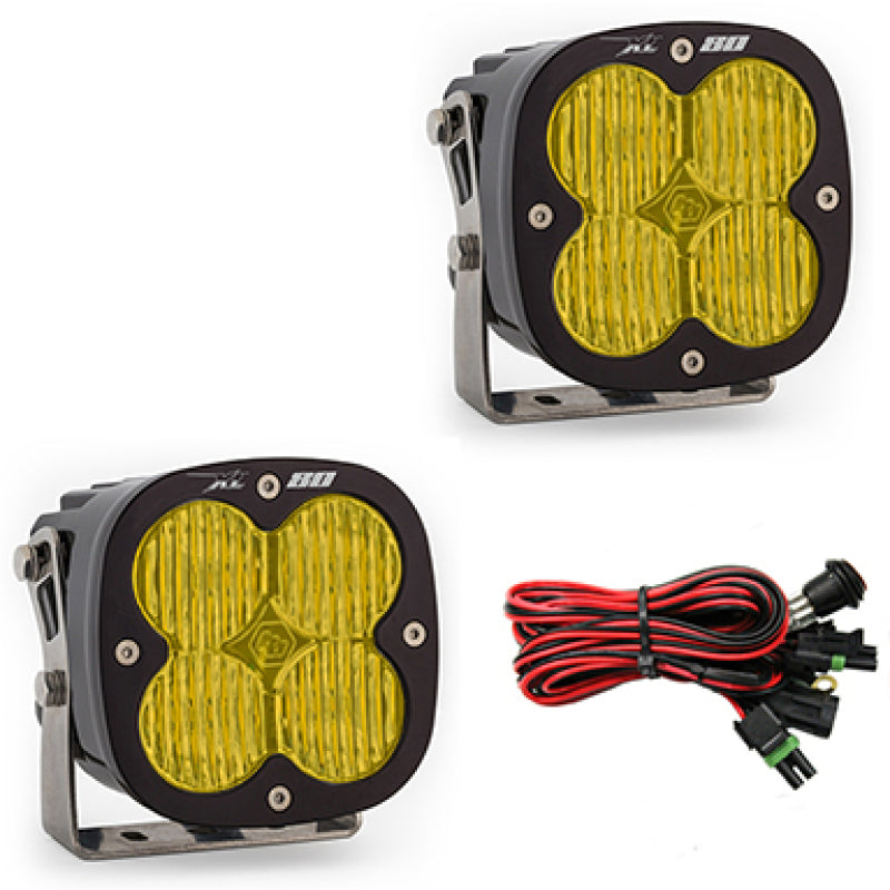 Baja Designs XL80 Series Wide Cornering Pattern LED Light Pods - Amber - T1 Motorsports