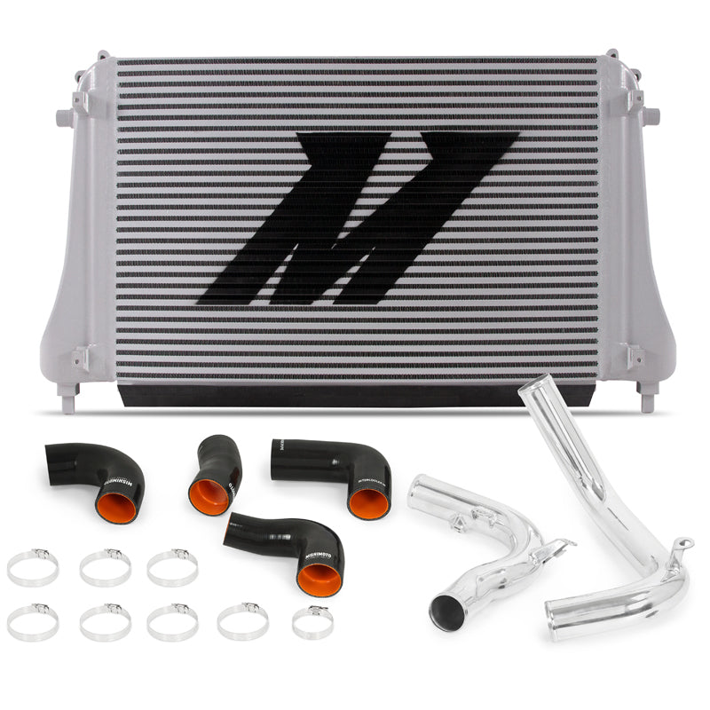 Mishimoto 2015+ VW MK7 Golf TSI / GTI / R Performance Intercooler Kit w/ Pipes (Polished) - T1 Motorsports