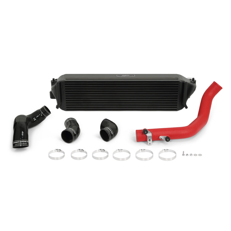 Mishimoto 2017+ Honda Civic Type R Intercooler Kit - Black Intercooler Red Pipes - T1 Motorsports
