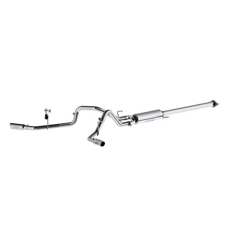 MBRP 2015 Ford F-150 2.7L / 3.5L EcoBoost 2.5in Cat Back Dual Side Split Alum Exhaust System - T1 Motorsports