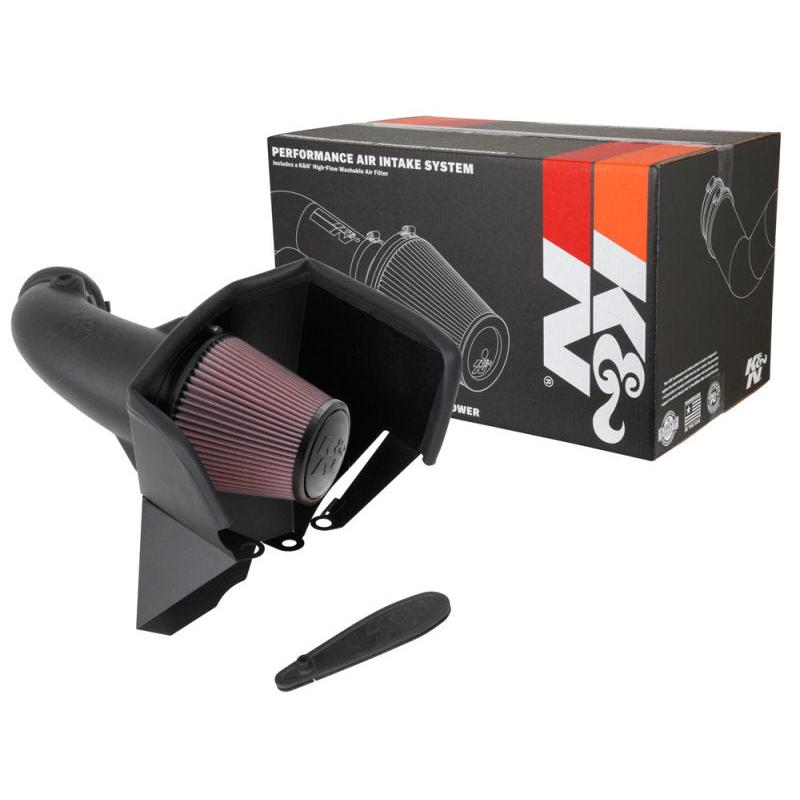 K&N 18-19 Jeep Grand Cherokee Trackhawk V8-6.2L F/I Aircharger Performance Intake