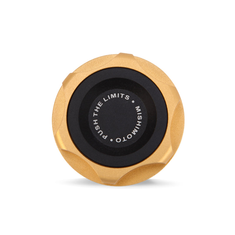 Mishimoto Subaru Oil FIller Cap - Gold - T1 Motorsports