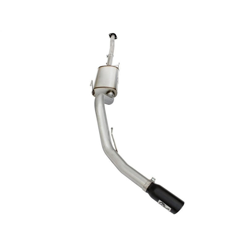 aFe MACHForce XP SS Exhaust 3in to 3.5in Cat-Back w/ Black Tip 15 Ford F-150 EcoBoost V6 2.7/3.5Ltt
