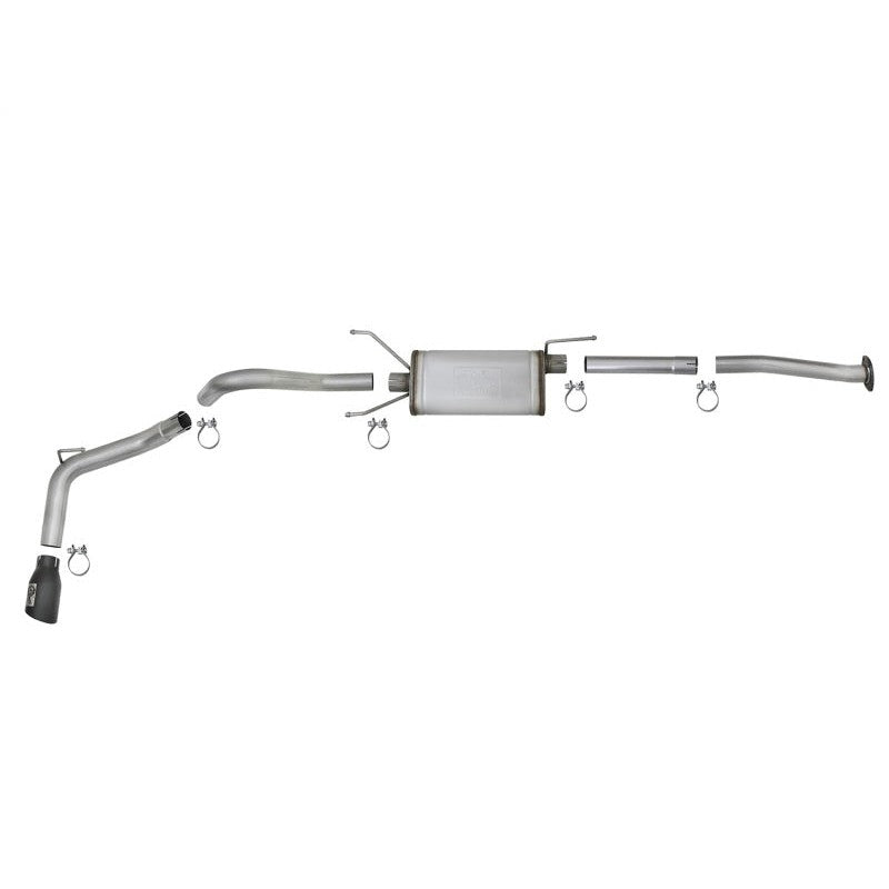 aFe MACH Force-Xp 2-1/2in 304 SS Cat-Back Exhaust w/Black Tips 2016+ Toyota Tacoma L4-2.7L / V6-3.5L