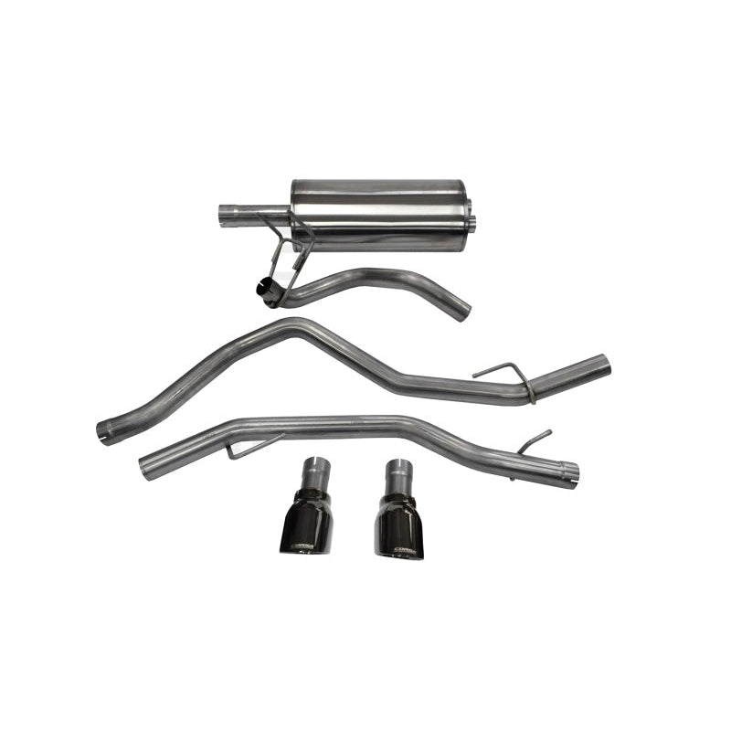 Corsa Sport Dual Rear Exit Cat-Back Exhaust w/Black Tips - 2009-2024 Dodge Ram 1500 4.7L/5.7L V8