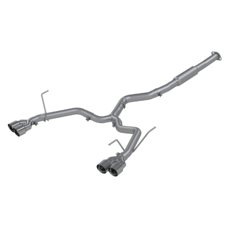 MBRP 15-19 Subaru WRX 2.0L/STI 2.5L 3in Dual Split Rear Exit w/ 3.5in Tips - T304 (Race Version) - T1 Motorsports