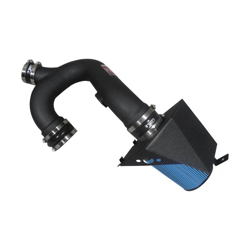 Injen 12-13 Ford F-150 V6 3.5L Eco Boost Engine Short Ram Intake Kit w/ MR Tech - Wrinkle Black - T1 Motorsports