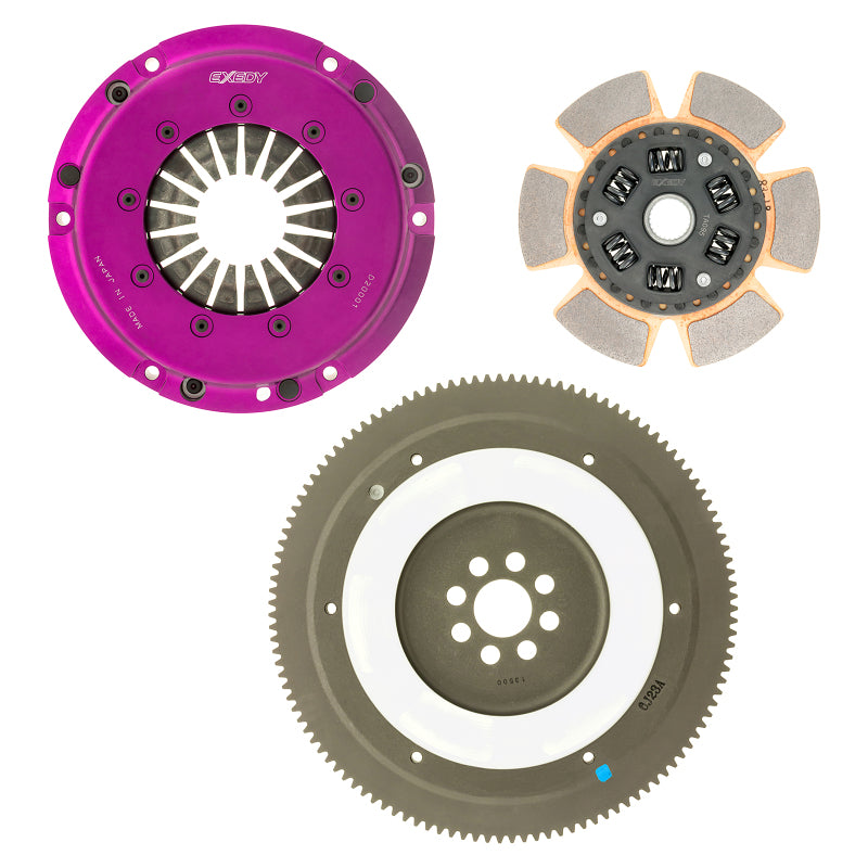 Exedy 2002-2006 Acura RSX L4 Hyper Single Clutch Sprung Center Disc Push Type Cover - T1 Motorsports