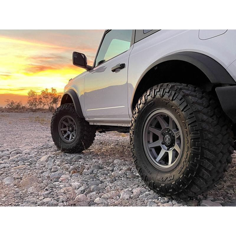 ICON 2021+ Ford Bronco 3in Lift C/O Spacer Kit - T1 Motorsports