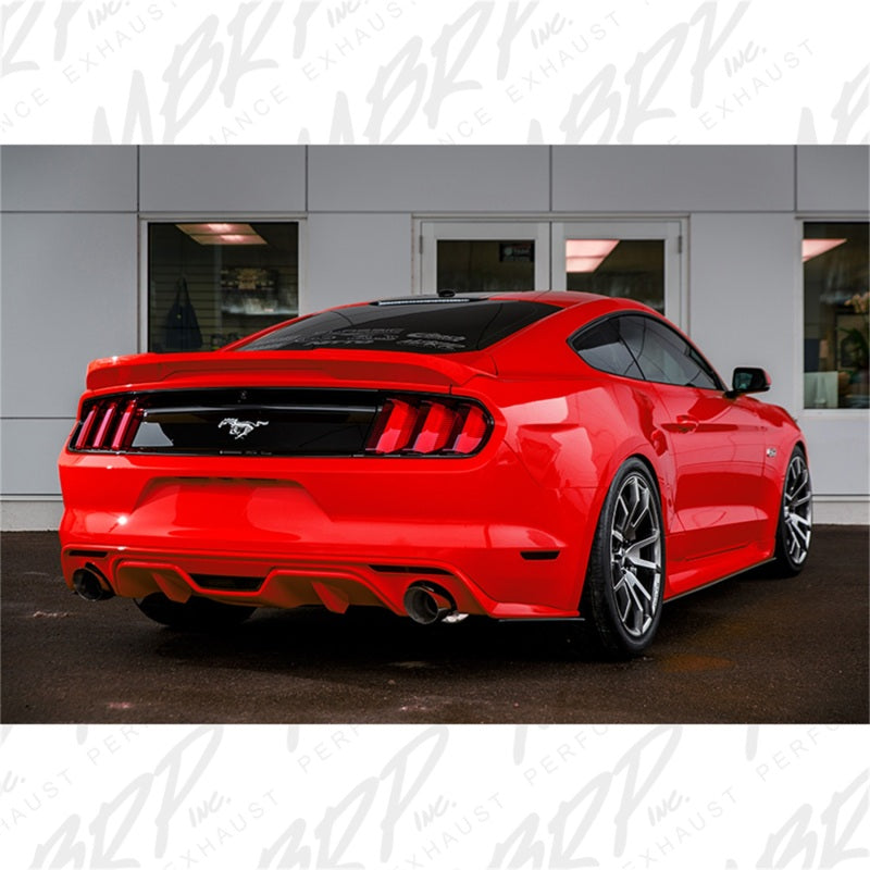 MBRP 15-18 Ford Mustang EcoBoost 2.3L T409 3in Cat Back Dual Split Rear Exit (Street Version) - T1 Motorsports