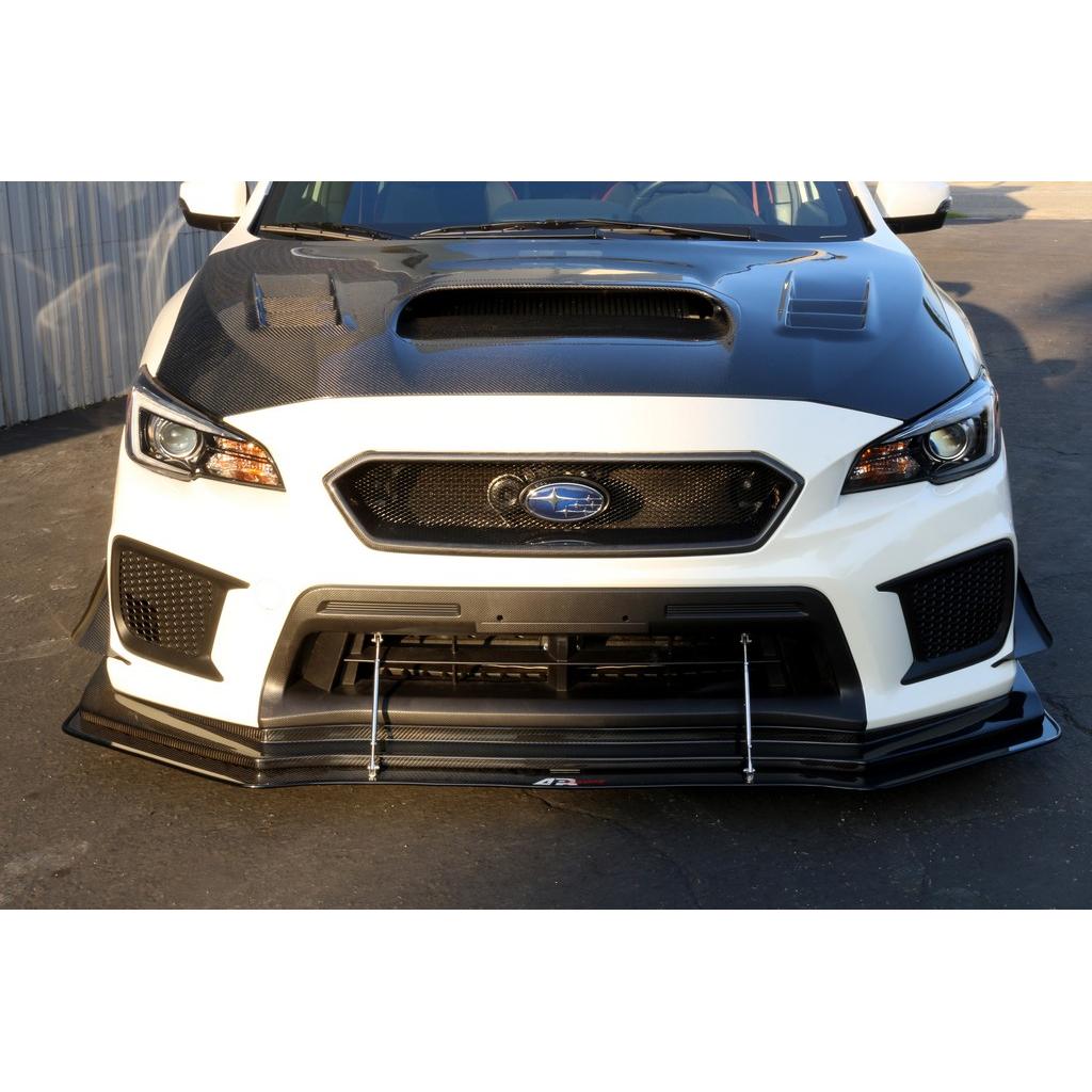 APR Subaru Impreza WRX/STI with APR Performance Lip Front Wind Splitter - 2018-21 - T1 Motorsports