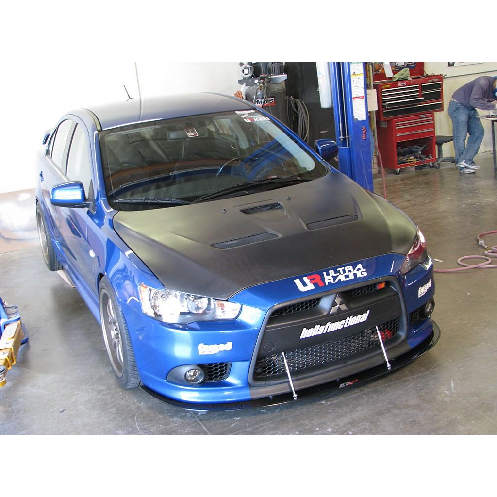 APR Mitsubishi Lancer Ralliart Front Wind Splitter - 2009-Up - T1 Motorsports