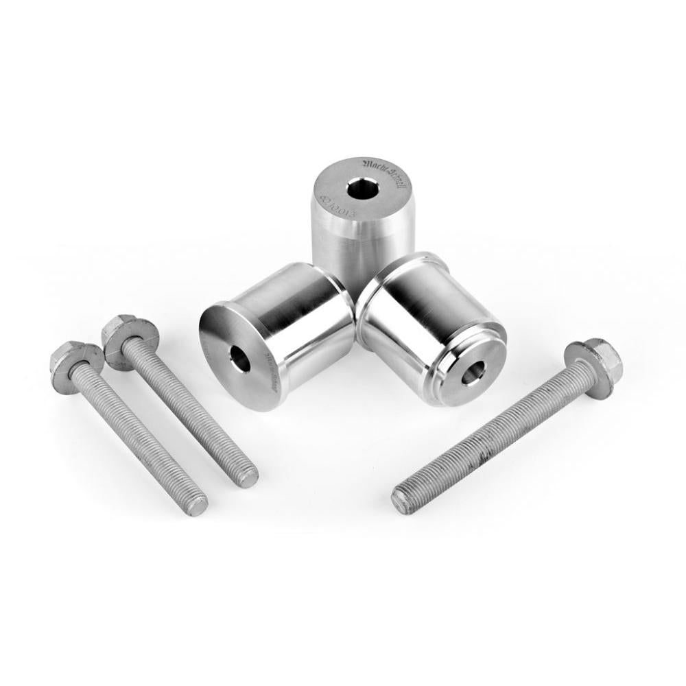 Macht Schnell - Solid Aluminum Differential Bushing Kit - E82 1M & E9X M3 - T1 Motorsports