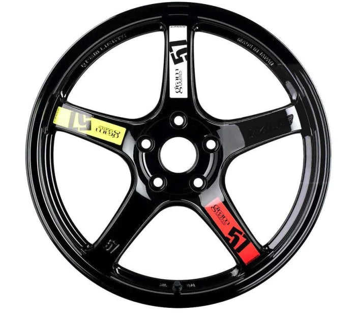 Gramlights GL 57DR/57CR SPOKE STICKER Luminous Yellow (2 PCS) - T1 Motorsports
