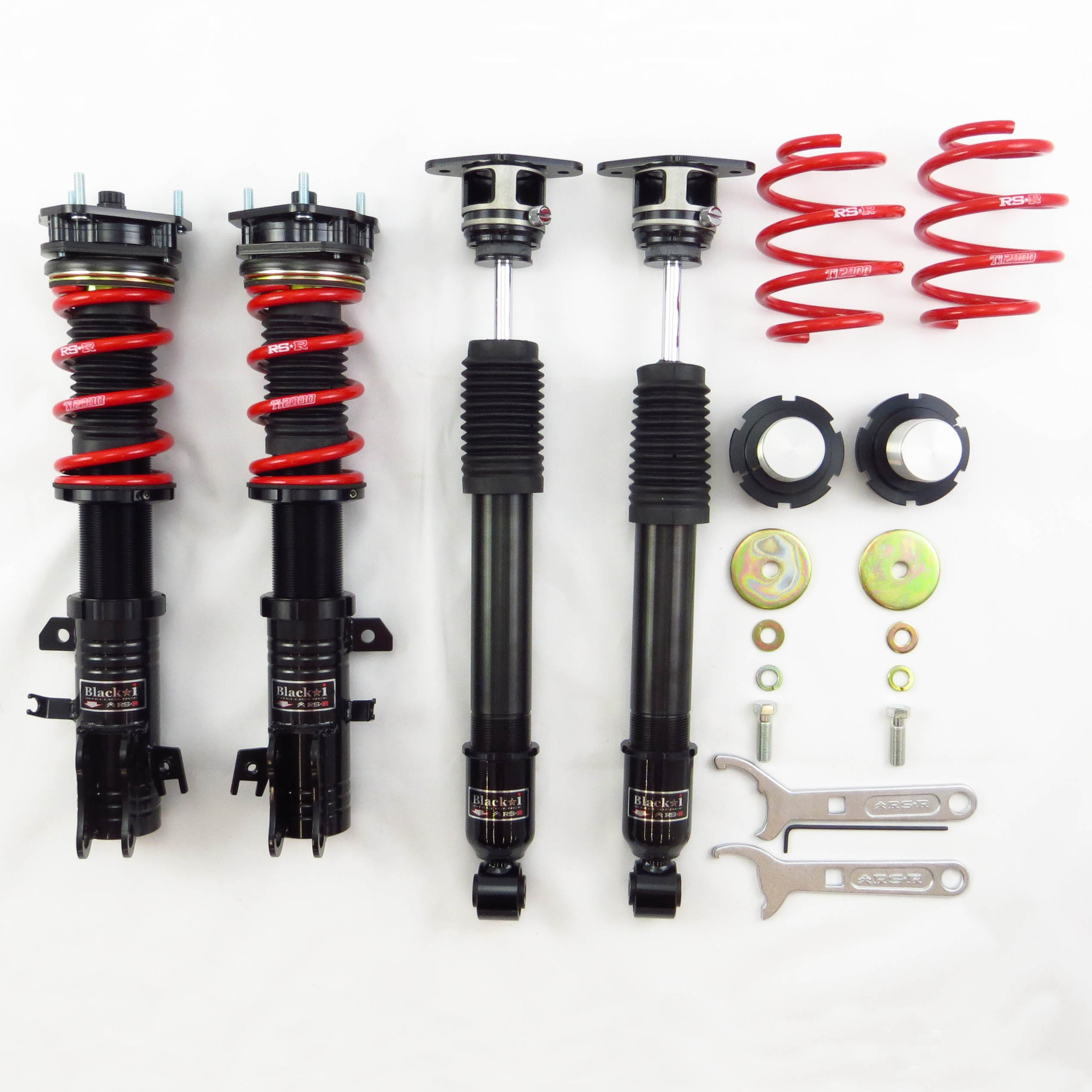 RS-R - Black-I Coilovers - Mazda Mazda 2 - 2007-2014