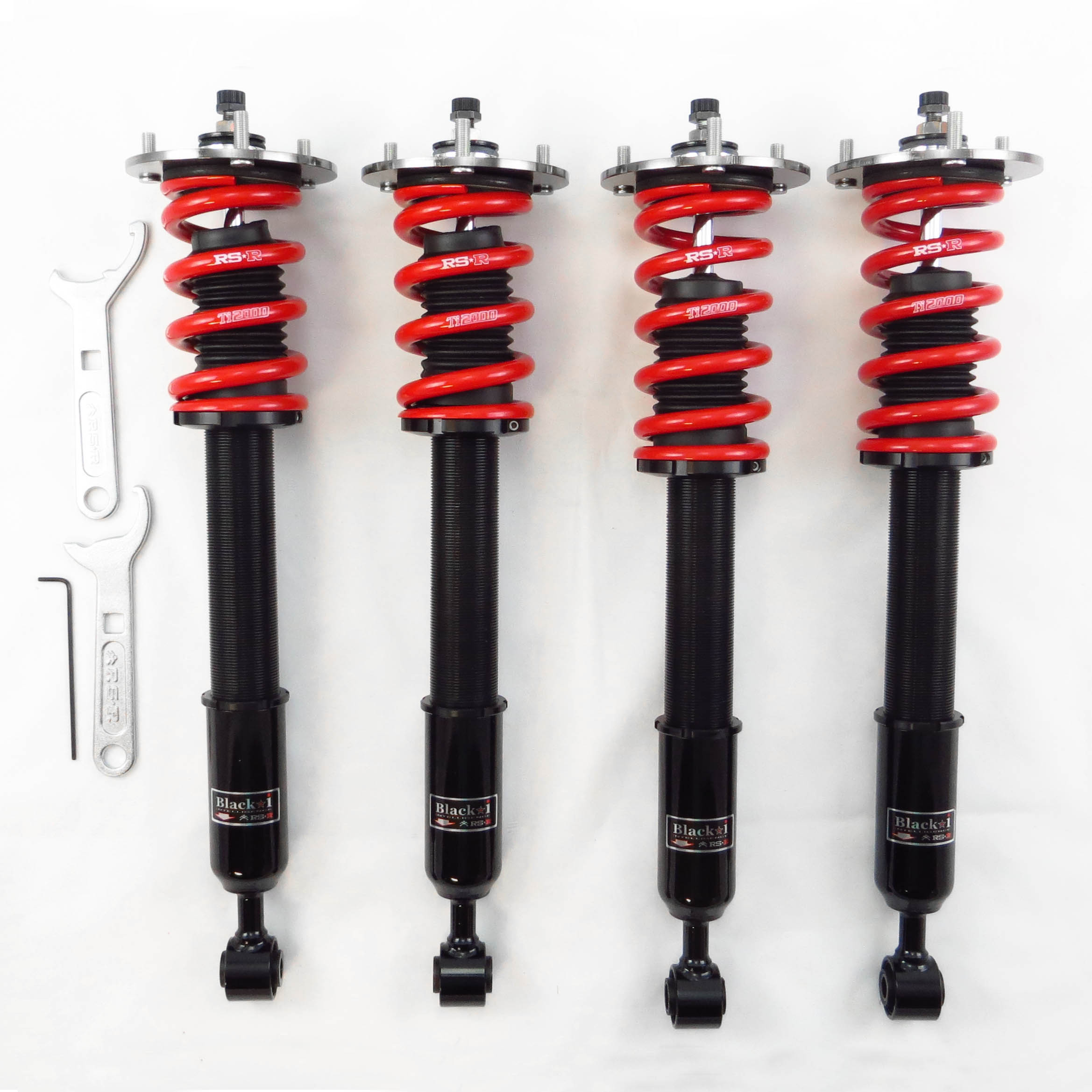 RS-R - Black-I Coilovers - Lexus LS430 - 2001-2006