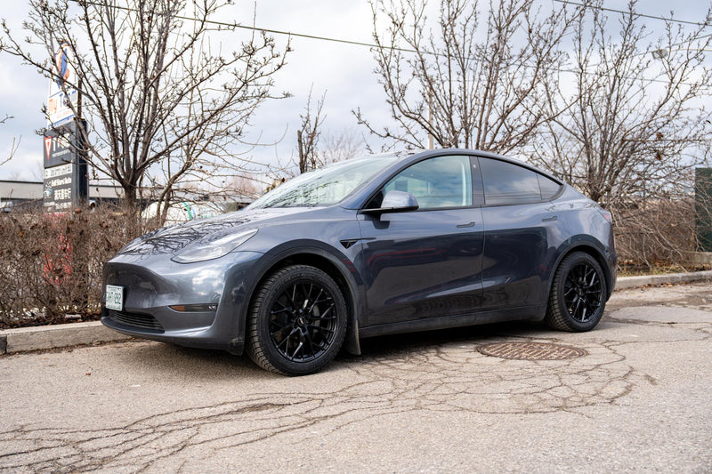 Tesla Model Y x OPE Venom FlowForm Satin Black