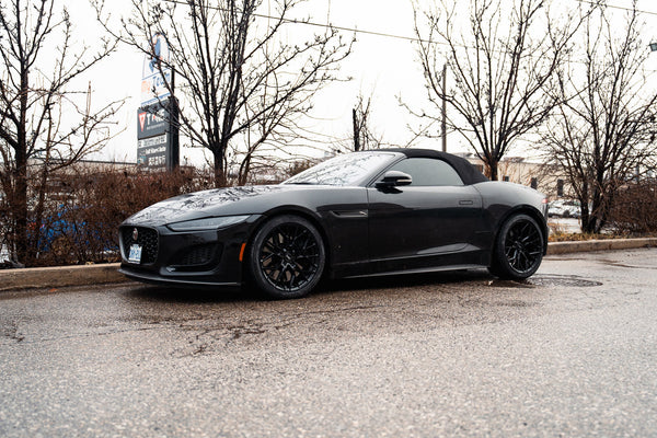 Jaguar F-Type x OPE Venom Satin Black