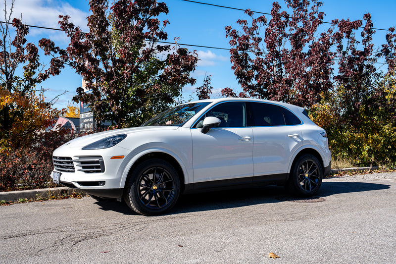 Porsche Cayenne x RP4 Satin Black