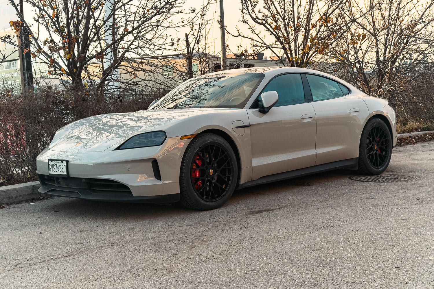 Porsche Taycan x RP1 Satin Black