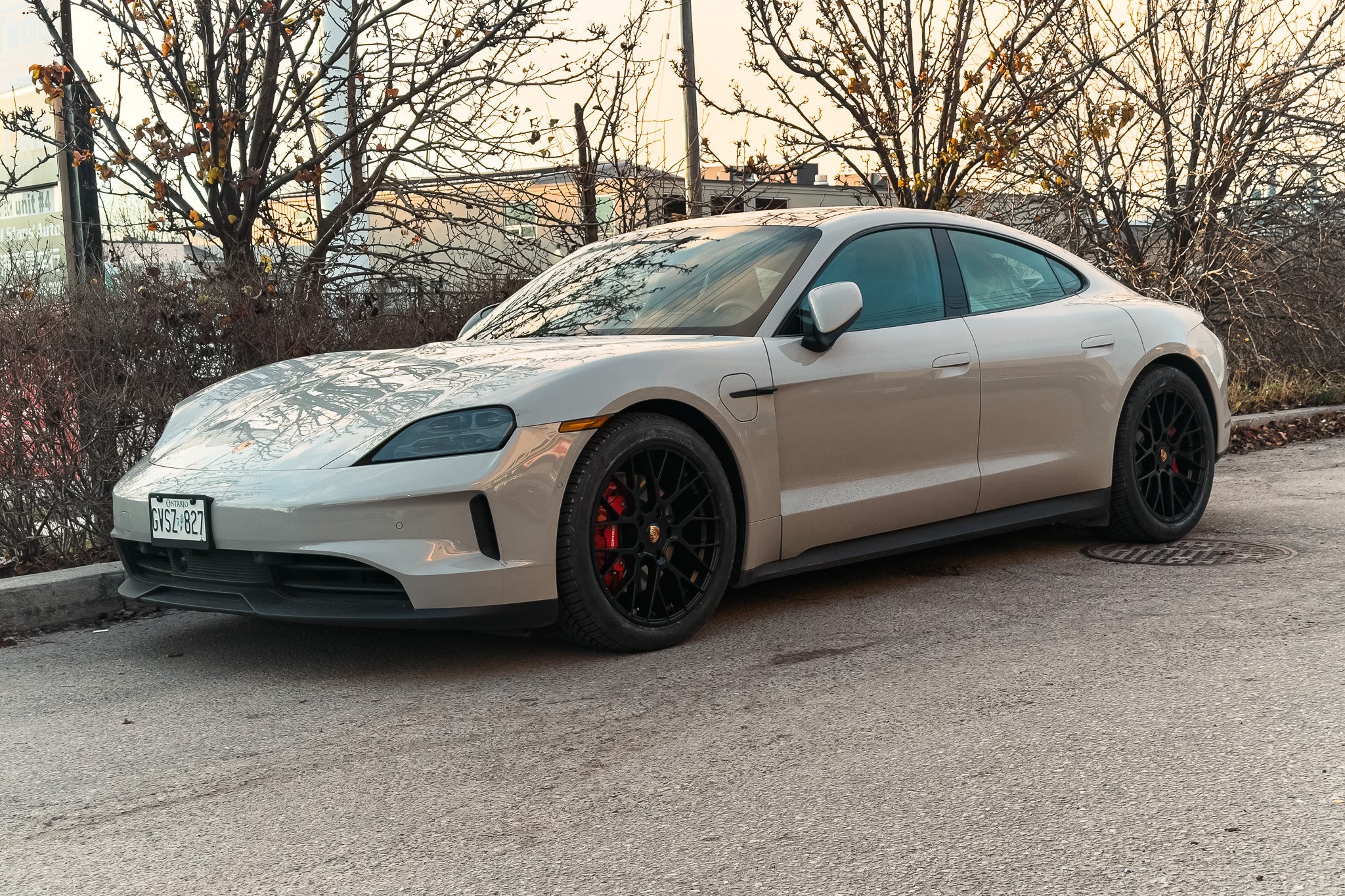 Porsche Taycan x RP1 Satin Black