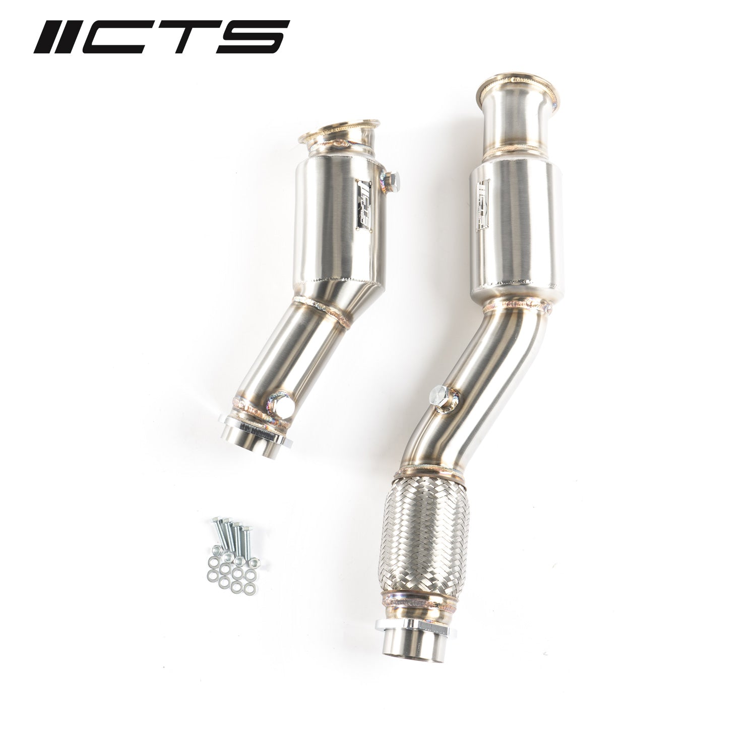 CTS Turbo BMW S58 G8X M2/M3/M4 Catted Downpipes