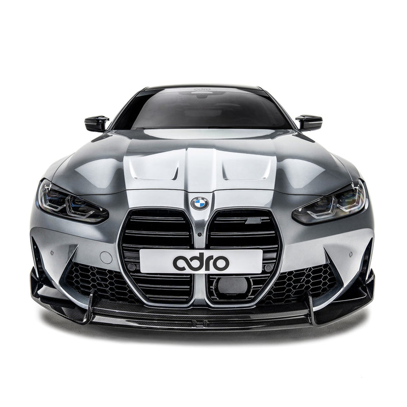 ADRO BMW G8X M3/M4 Carbon Fiber Front Lip For OEM Bumper
