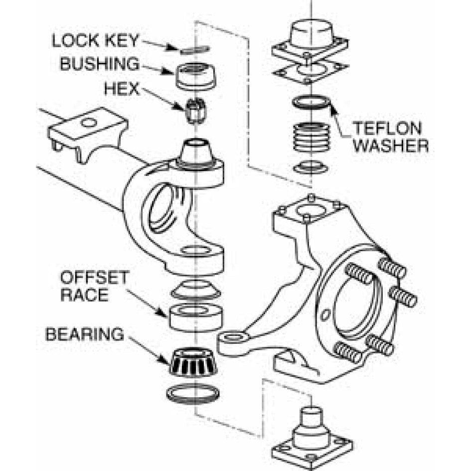 SPC Performance DANA 60 ADJ 1 deg.