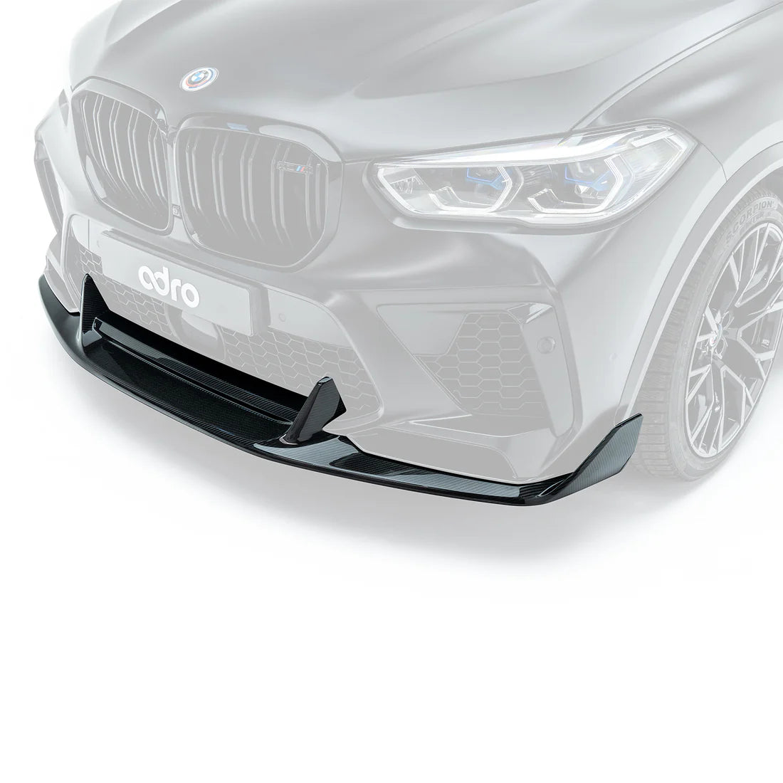 ADRO BMW F95 X5M (PRE-LCI) Carbon Fiber Front Lip