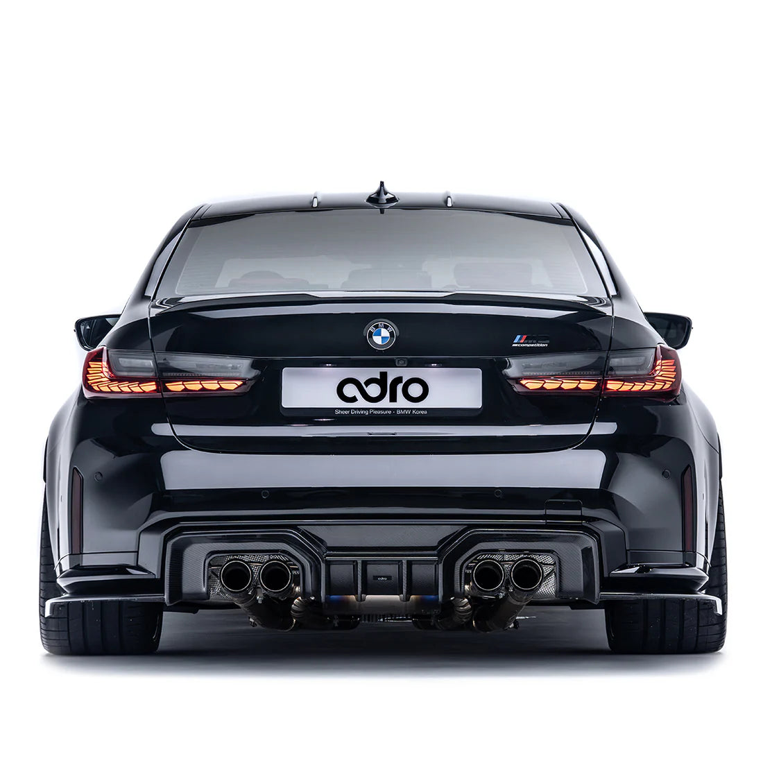 ADRO BMW G80 M3 Carbon Fiber Rear Diffuser