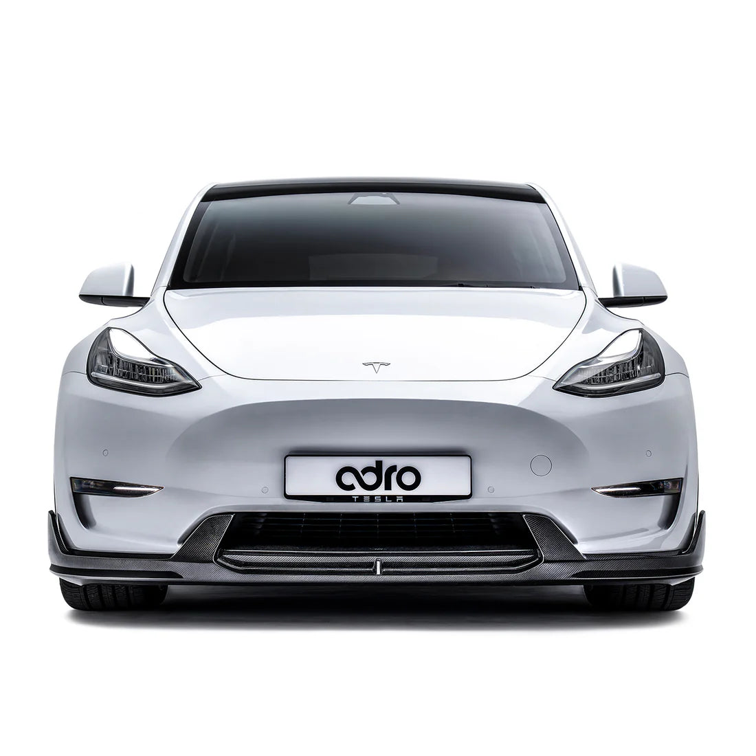 ADRO Tesla Model Y V2 Carbon Fiber Front Lip