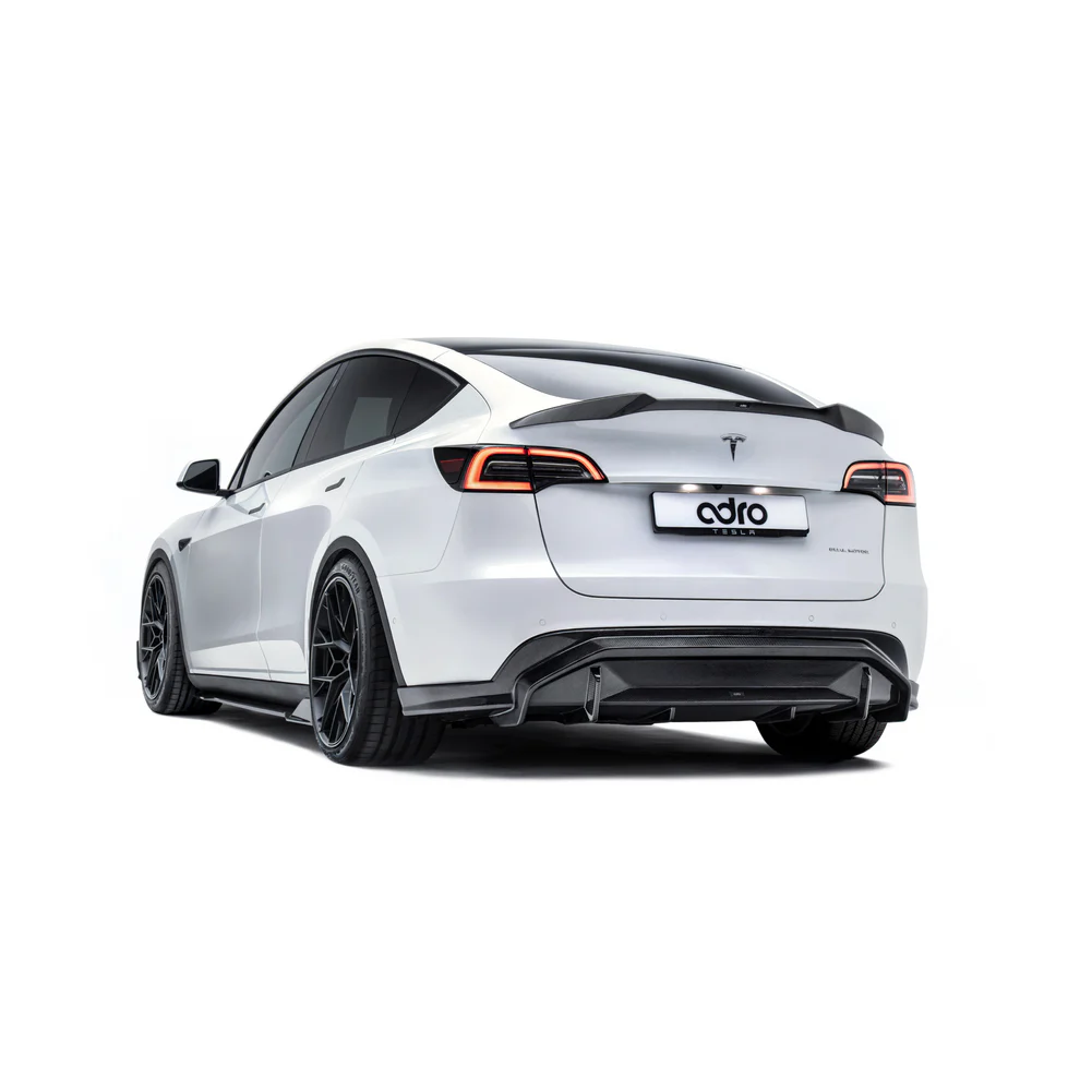 ADRO Tesla Model Y V2 Carbon Fiber Side Skirts