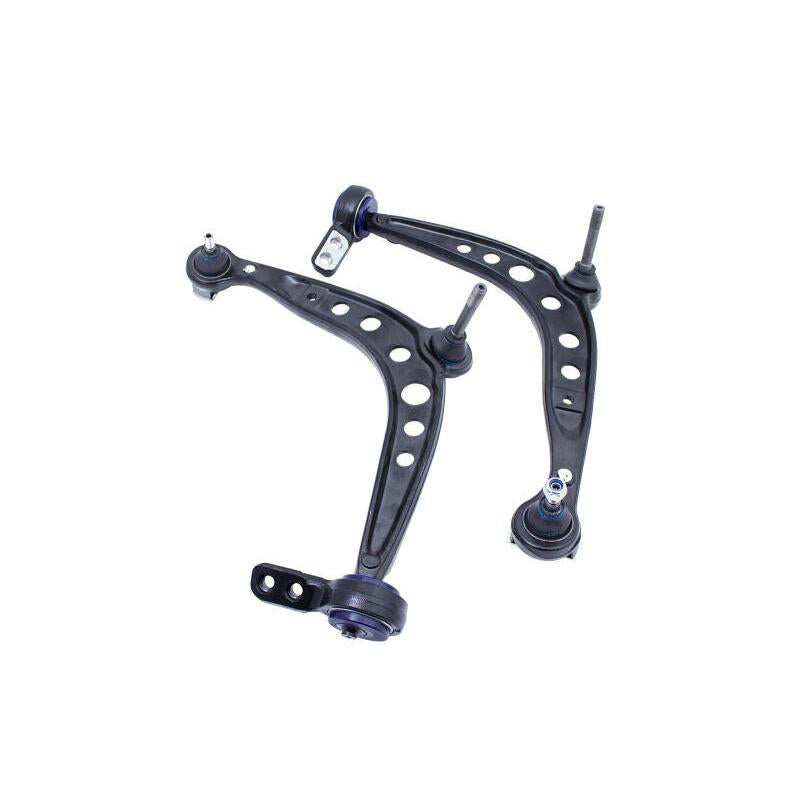 SuperPro 1992 BMW 318is Base Front Lower Control Arm Set w/ w/ Caster Bushings