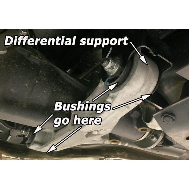 Perrin 08-10 STi/WRX / 08-09 Impreza 2.5 Rear Differential Lockdown System