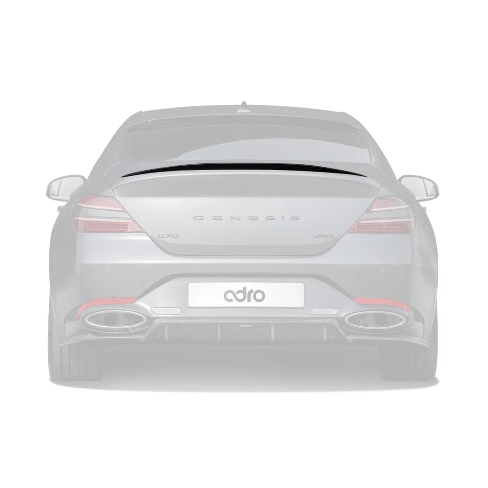 ADRO Genesis G70 Facelift Carbon Fiber Spoiler (2022+)