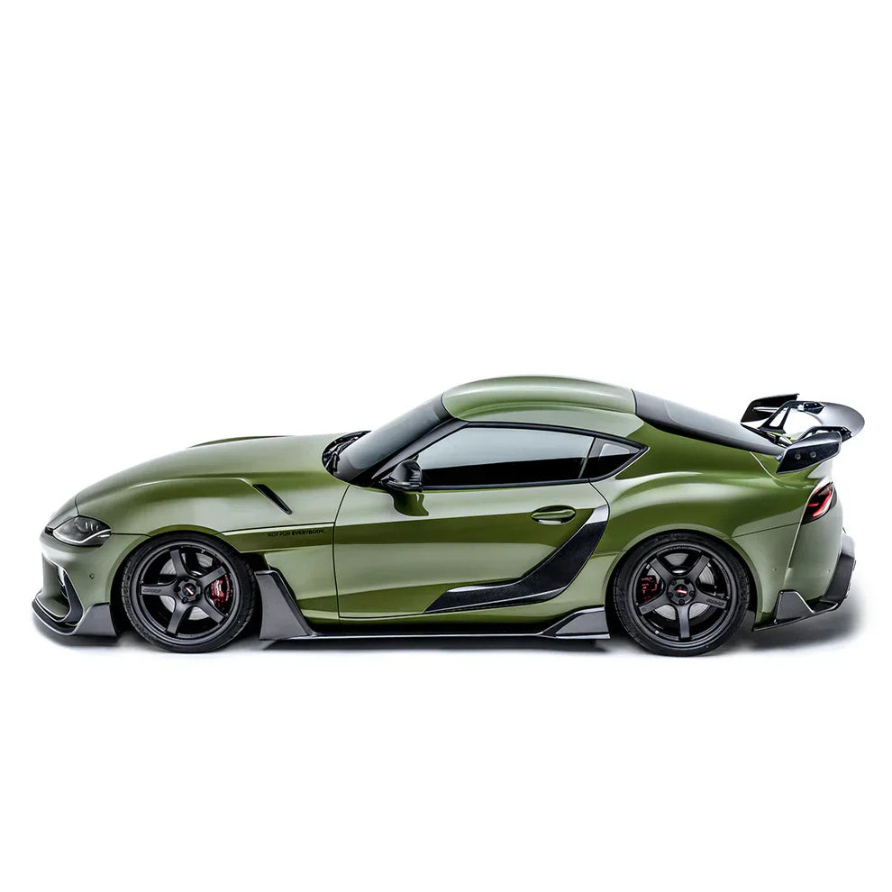 ADRO Toyota GR Supra Carbon Fiber Side Skirts V2