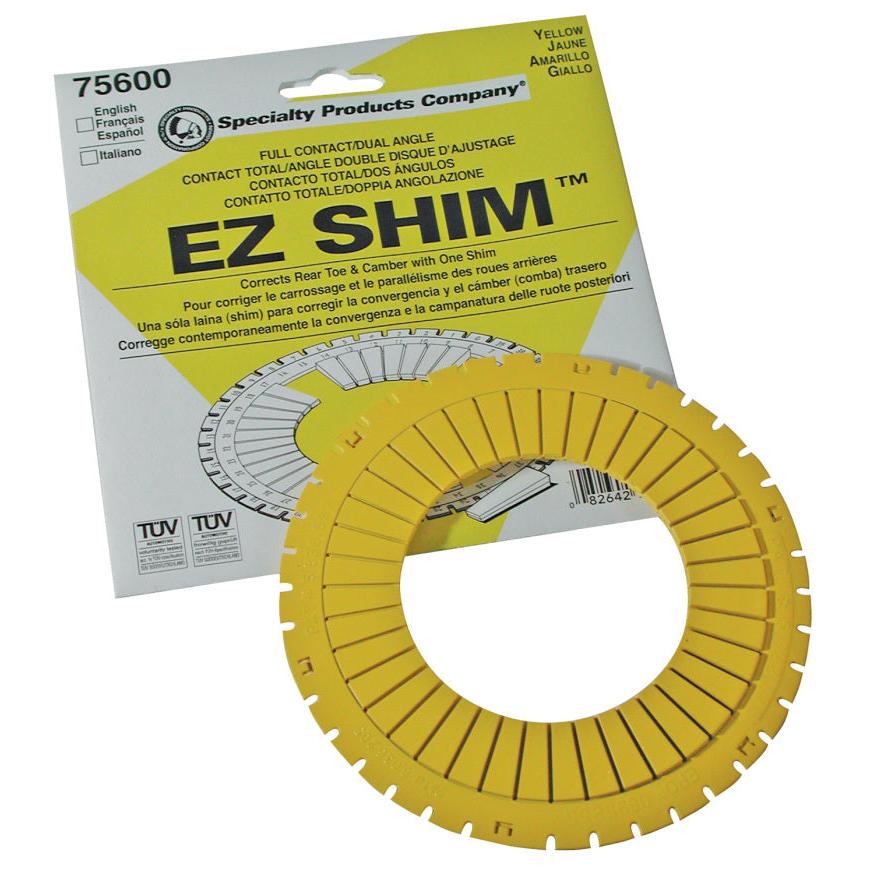SPC Performance EZ Shim Dual Angle Camber/Toe Shim (Yellow) - T1 Motorsports