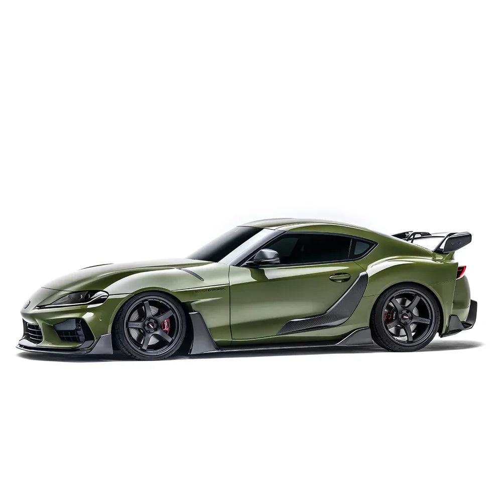 ADRO Toyota GR Supra Carbon Fiber Side Skirts V2