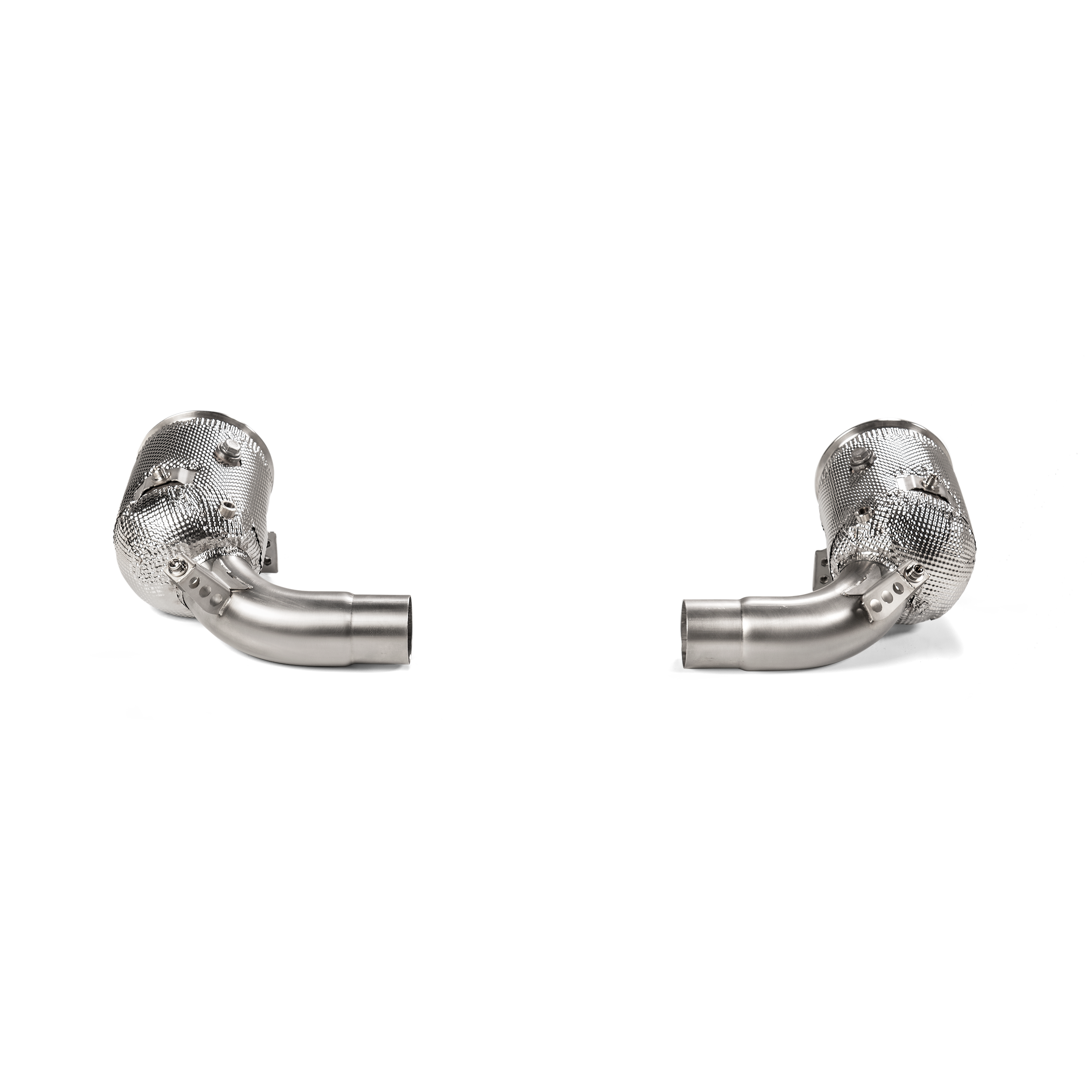 Akrapovič Link-Pipe Set w/ Cat (SS) - 2020+ Porsche 911 Carrera /S/4/4S/GTS/Dakar (992)