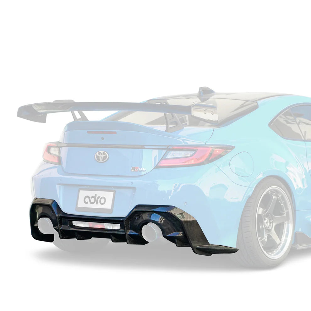 ADRO Toyota GR86 / Subaru BRZ Carbon Fiber Rear Diffuser