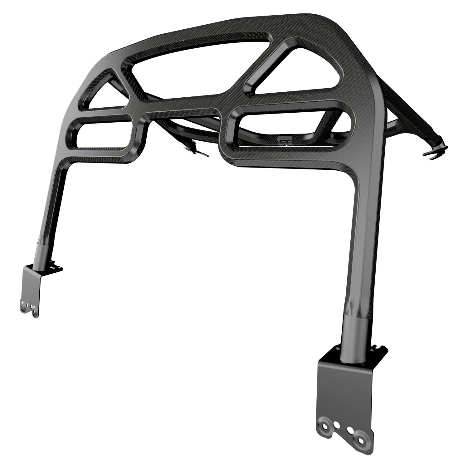Silver Rocket SR Dry Carbon Fiber Roll Cage & Harness Bar (FIA 253 Compliant) - 2022+ Porsche 718 Cayman GT4/GT4RS/Spyder RS