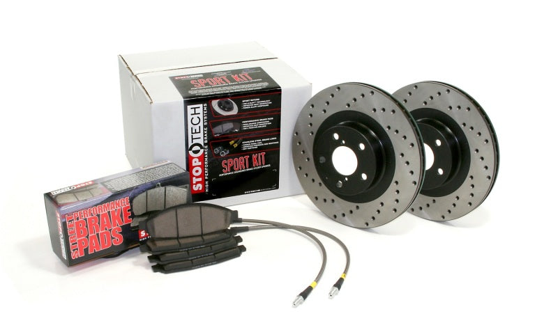 Sport Axle Pack Drilled Rotor, 4 Wheel